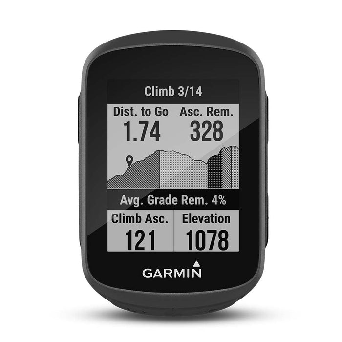 Garmin Edge 130 Plus GPS Bike Computer - Front Angle