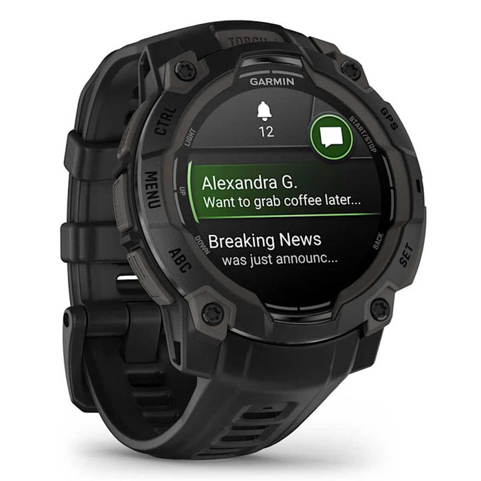 Garmin Instinct 3 Series Rugged GPS Smartwatch