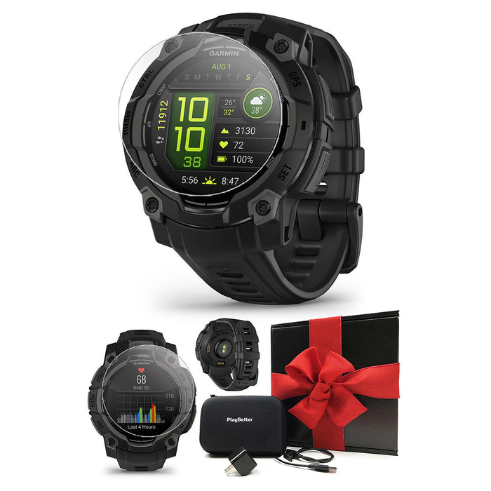 Garmin Instinct 3 Series Rugged GPS Smartwatch