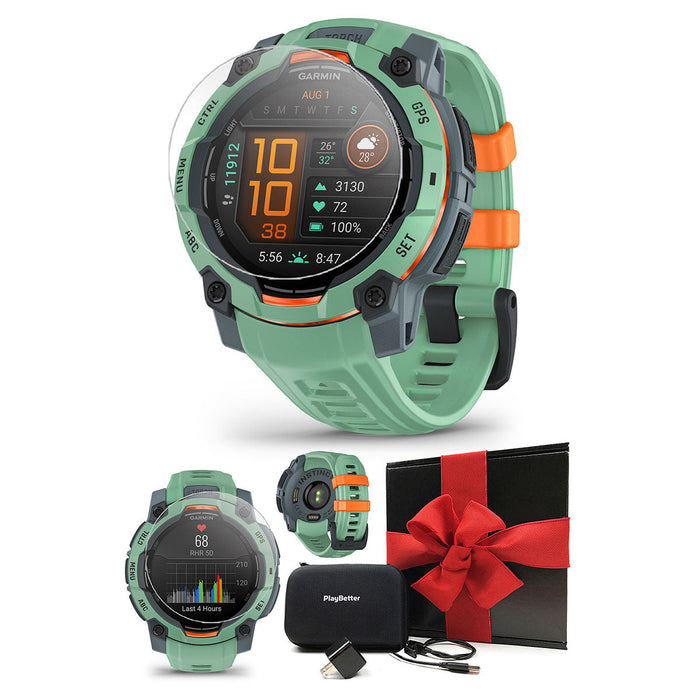 Garmin Instinct 3 Series Rugged GPS Smartwatch