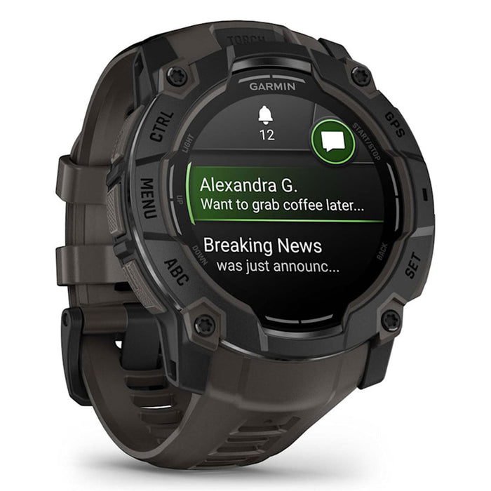 Garmin Instinct 3 Series Rugged GPS Smartwatch