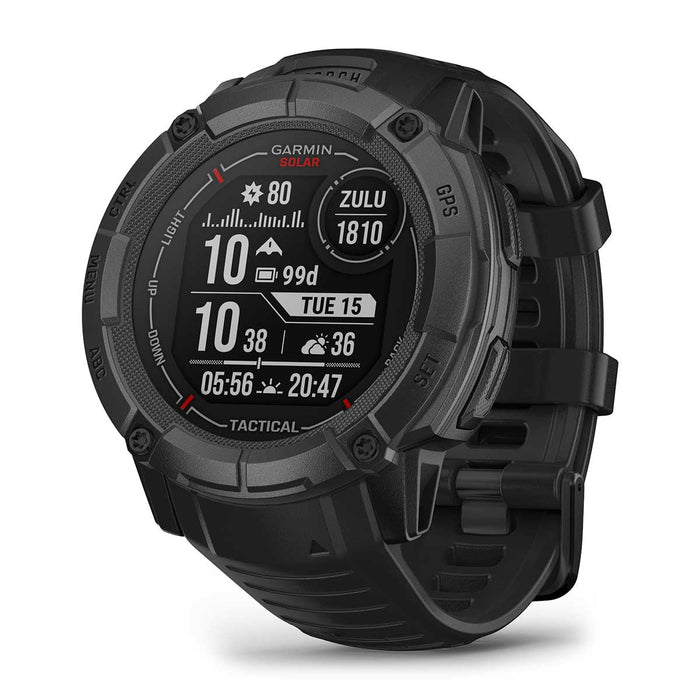 Garmin Instinct 2X Solar Tactical Rugged GPS Smartwatch