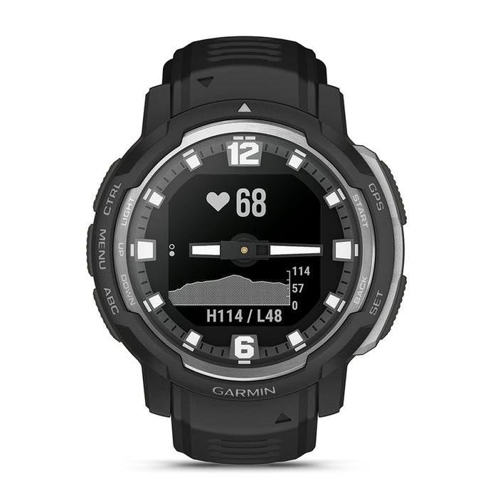 Garmin Instinct Crossover Rugged Hybrid GPS Smartwatch