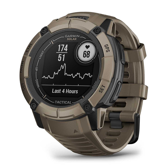 Garmin Instinct 2X Solar Tactical Rugged GPS Smartwatch