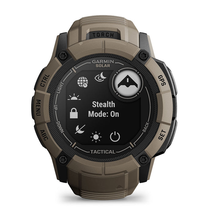 Garmin Instinct 2X Solar Tactical Rugged GPS Smartwatch