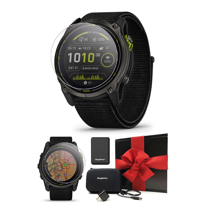 Garmin Enduro 3 Ultra-Endurance GPS Smartwatch