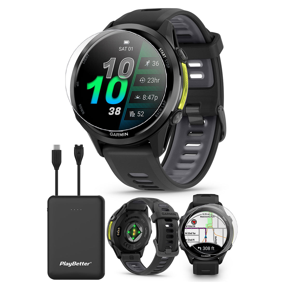 Buy Garmin Forerunner 970 Running GPS Watch — TrackBetter