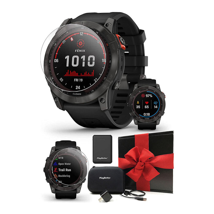 Garmin fenix 7X Solar / fenix 7X Sapphire Solar Multisport GPS Fitness Watch