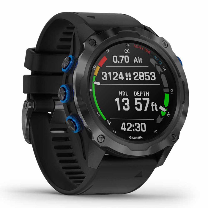 Garmin Descent MK2i Multisport Dive Watch - Left Angle