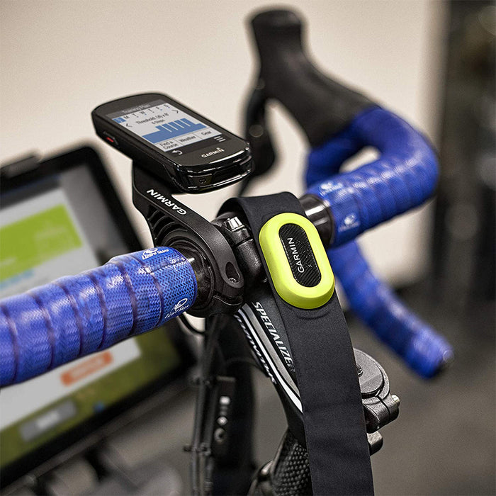 Garmin HRM-PRO connected with a Garmin bike computer