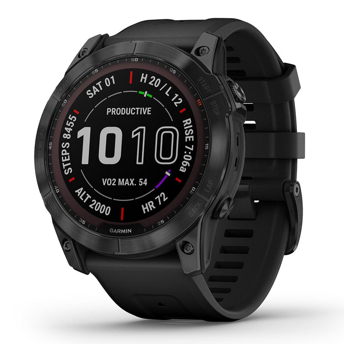 Garmin fenix 7X Solar / fenix 7X Sapphire Solar Multisport GPS Fitness Watch