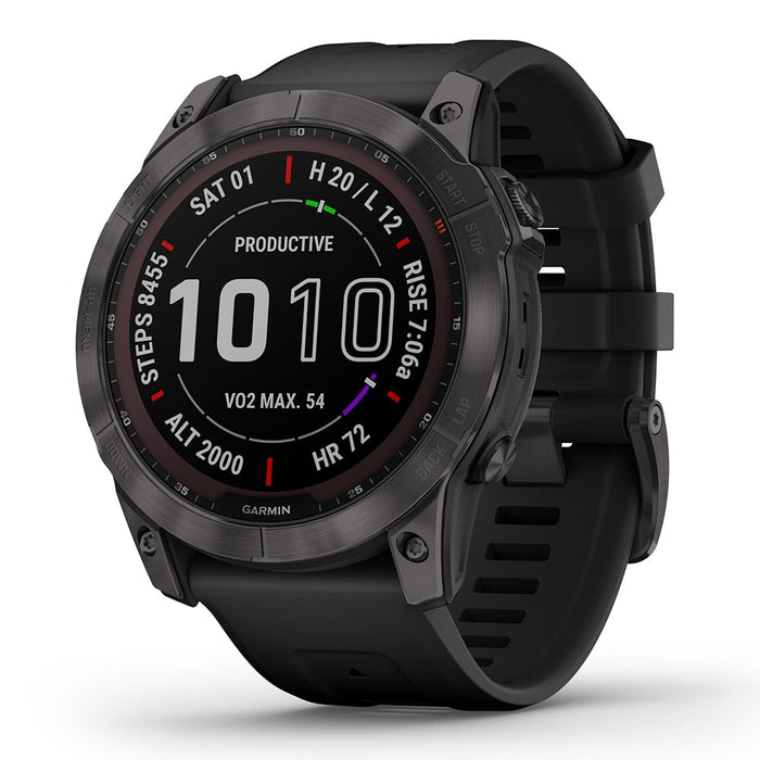 Garmin fenix 7X Solar / fenix 7X Sapphire Solar Multisport GPS Fitness Watch