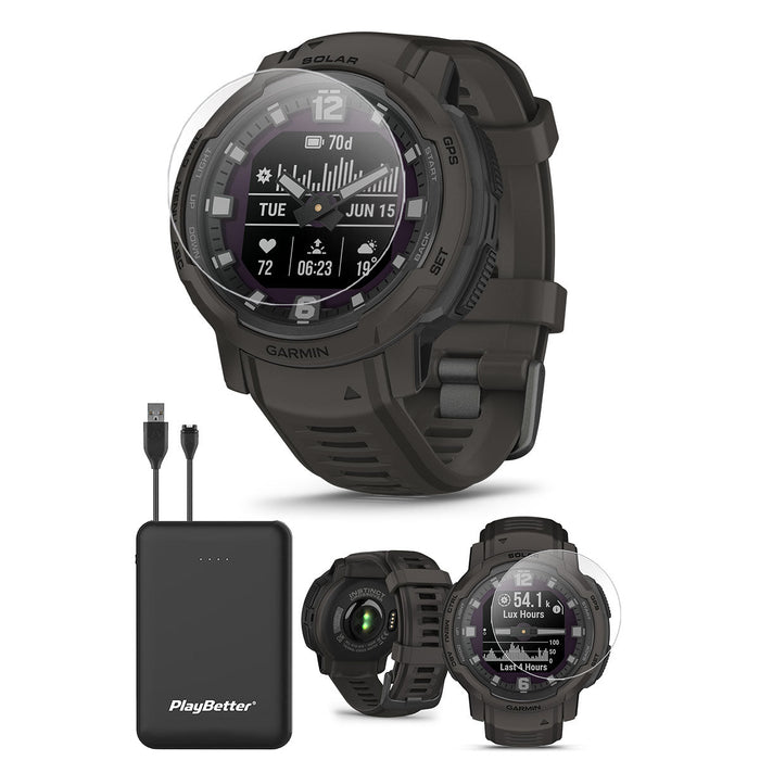 Garmin Instinct Crossover Rugged Hybrid GPS Smartwatch