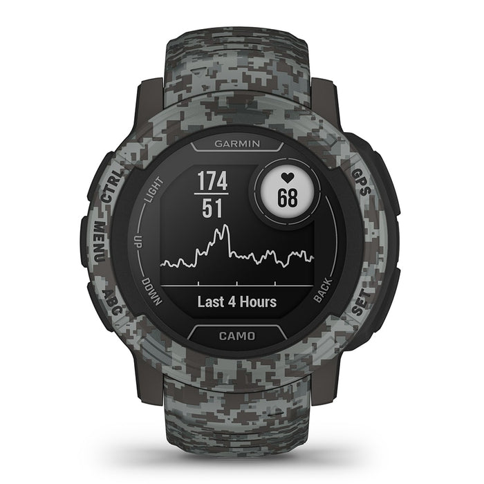 Garmin Instinct 2/2S Camo Rugged GPS Smartwatch