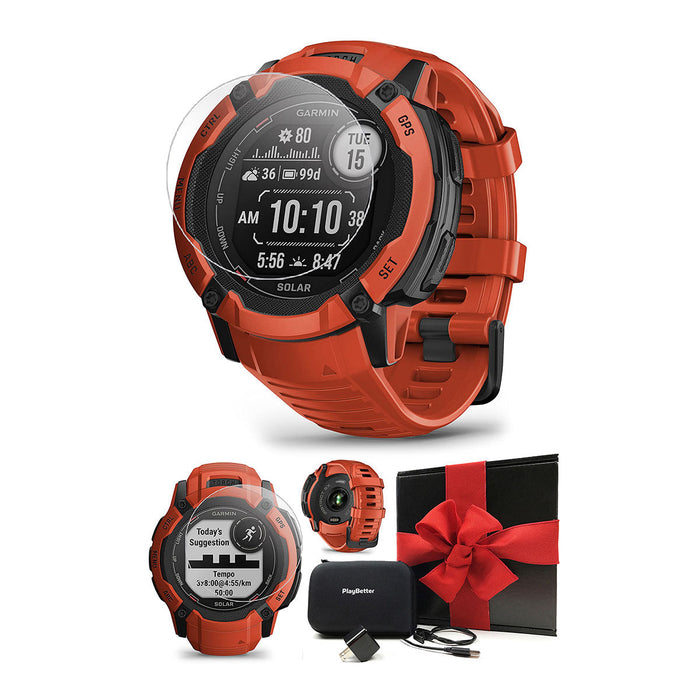 Garmin Instinct 2X Solar Rugged GPS Smartwatch