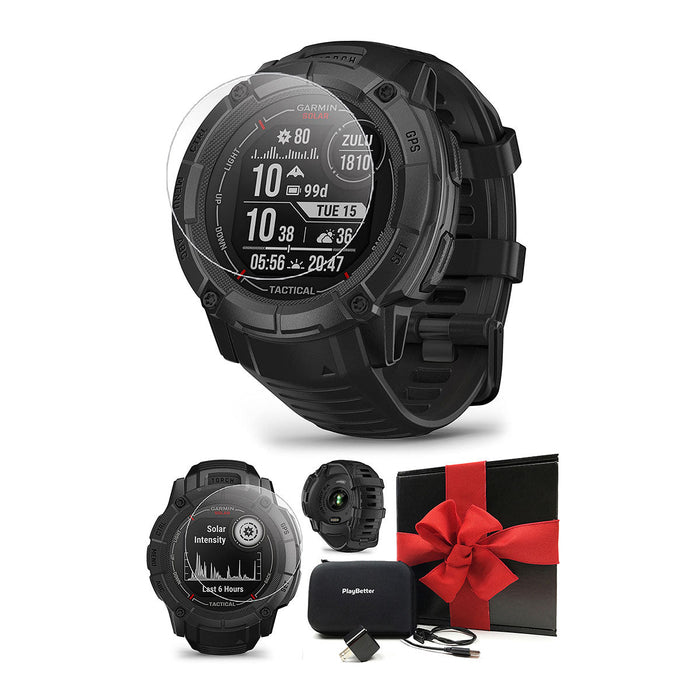 Garmin Instinct 2X Solar Tactical Rugged GPS Smartwatch