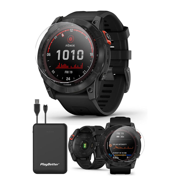 Garmin fenix 7X Solar / fenix 7X Sapphire Solar Multisport GPS Fitness Watch