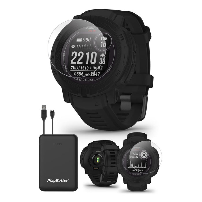 Garmin Instinct 2 Solar Tactical Rugged GPS Smartwatch