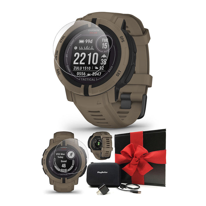 Garmin Instinct 2 Solar Tactical Rugged GPS Smartwatch