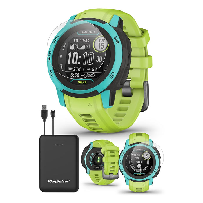 Garmin Instinct 2/2S Surf & Instinct 2/2S Solar Surf GPS Smartwatch