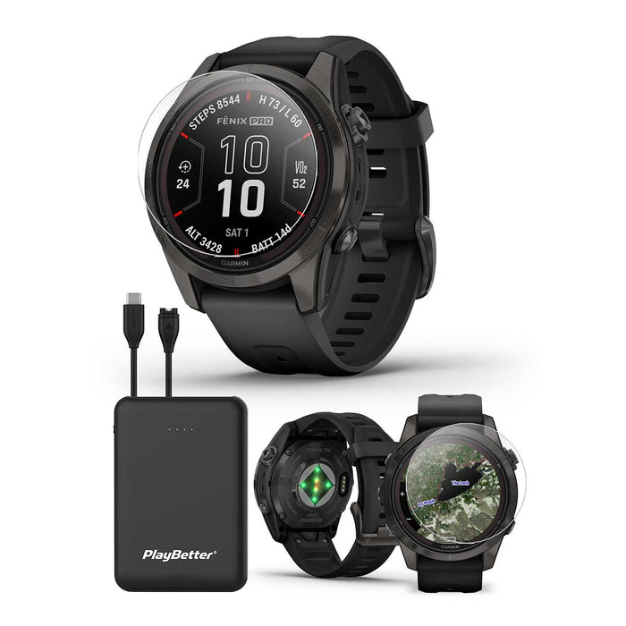 Garmin fenix 7S Pro Solar / fenix 7S Sapphire Solar Multisport GPS Smartwatch