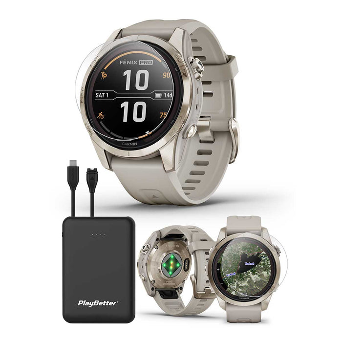 Garmin fenix 7S Pro Solar / fenix 7S Sapphire Solar Multisport GPS Smartwatch