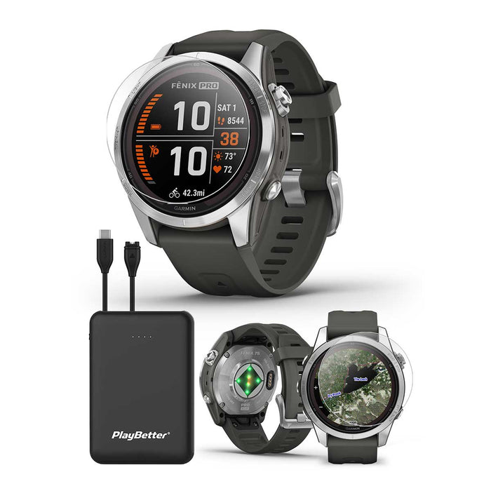 Garmin fenix 7S Pro Solar / fenix 7S Sapphire Solar Multisport GPS Smartwatch