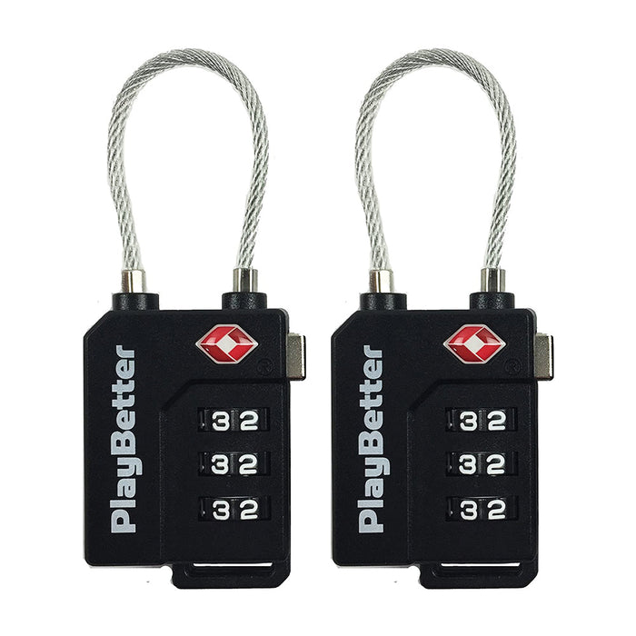 PlayBetter TSA Travel Locks