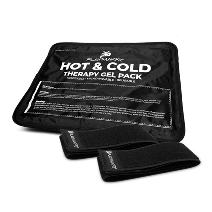 PlayMakar Hot & Cold Therapy Gel Pack with Straps to Secure