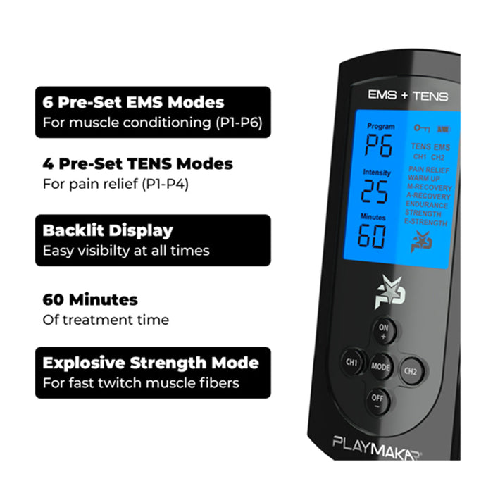 PlayMakar SPORT Electrical Muscle Stimulator