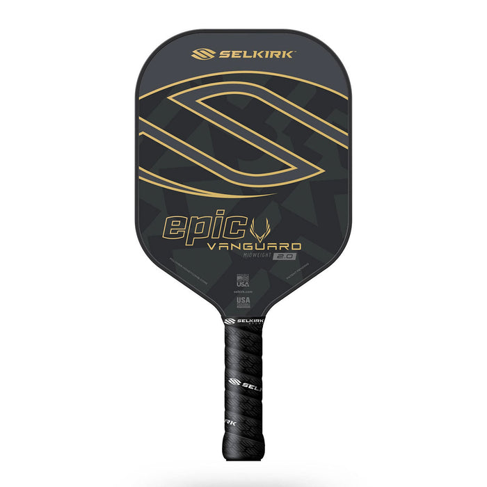 Selkirk VANGUARD 2.0 Epic Midweight Pickleball Paddle