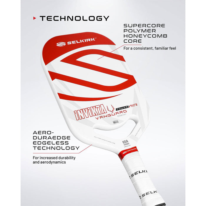 Selkirk Vanguard Power Air Invikta Pickleball Paddle