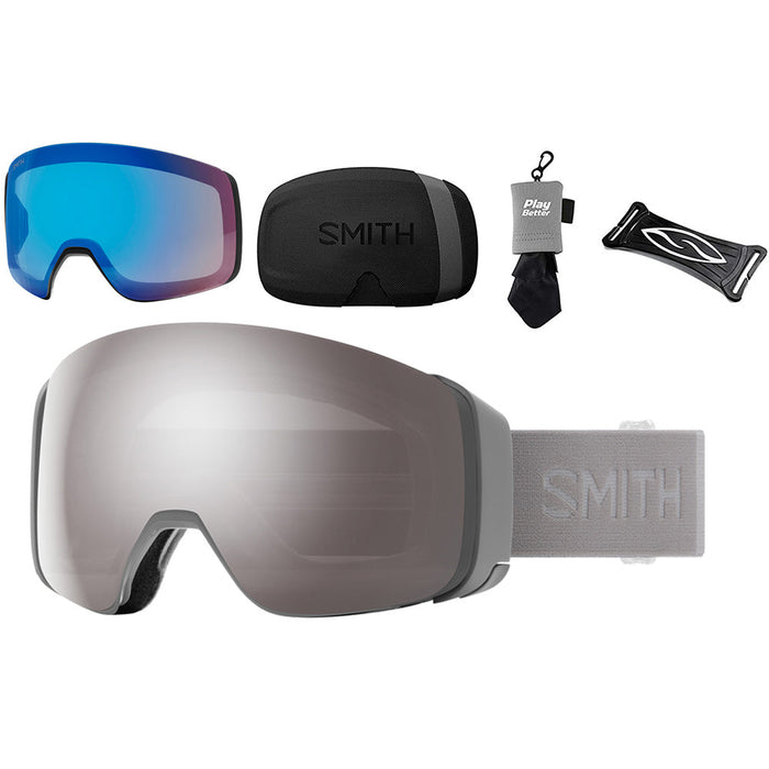4d mag smith goggles Smith 4D Mag Goggles Lava ChromaPop Sun Red