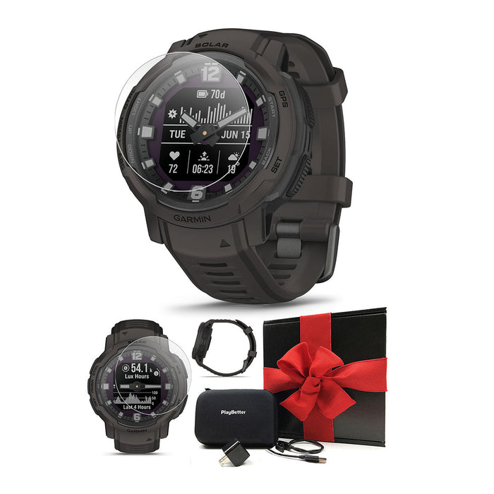 Garmin Instinct Crossover Rugged Hybrid GPS Smartwatch